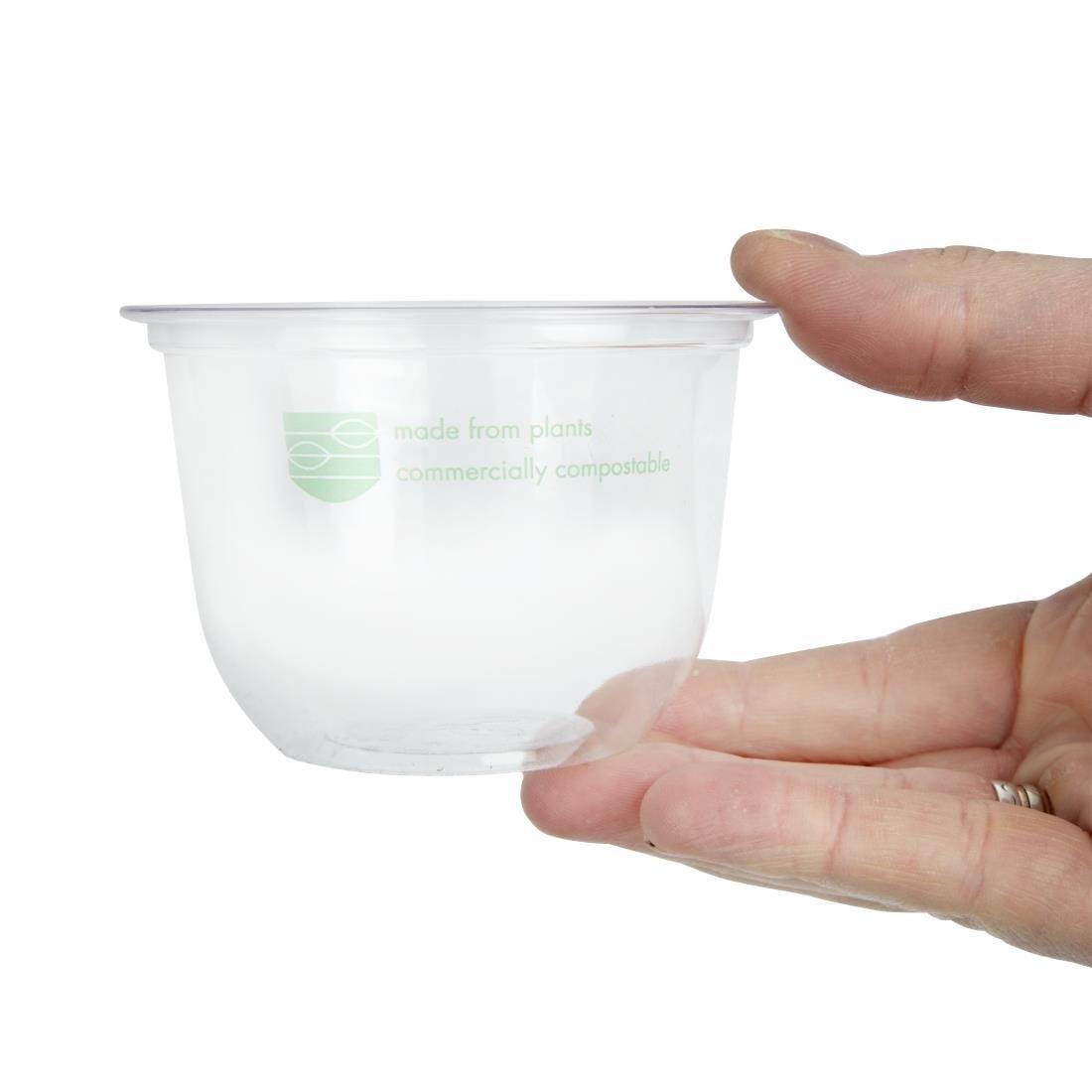Pots Deli en PLA compostables série 96 Vegware 284ml (lot de 1000) - FRANCE CHR