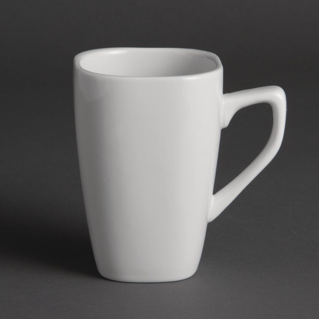 Tasses carrées arrondies 284ml Olympia (Lot de 12) - FRANCE CHR