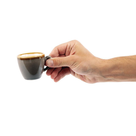 Tasse à espresso Olympia Kiln grise 85ml - FRANCE CHR