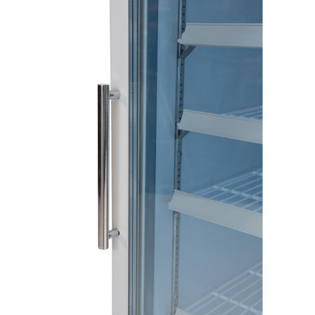 Vitrine réfrigérée négative une porte avec bandeau lumineux Polar Série G 412L - FRANCE CHR