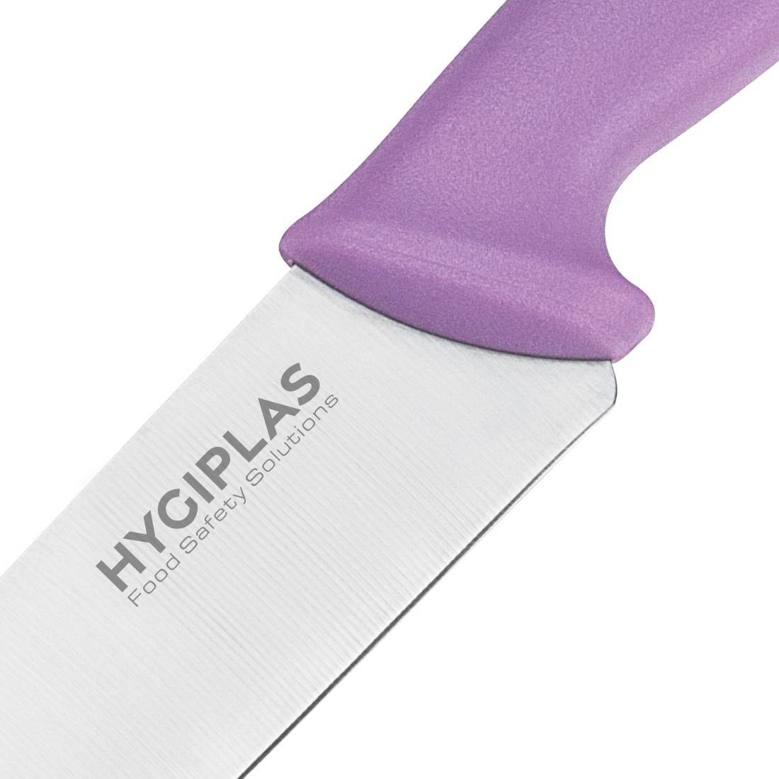 Couteau de cuisinier Hygiplas violet 21,5cm - FRANCE CHR