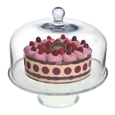 Cloche à gâteau en verre Olympia - FRANCE CHR