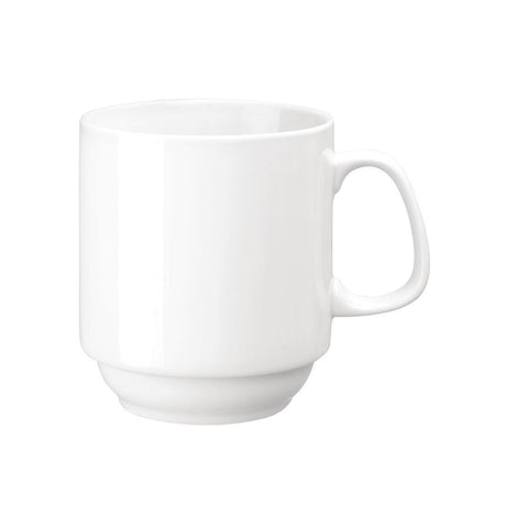Mugs empilables blancs 284ml Olympia (Lot de 12) - FRANCE CHR