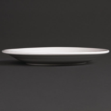 Assiettes à bord large Olympia Linear 150mm (Lot de 12) - FRANCE CHR