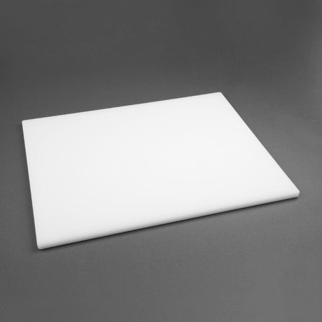 Grande planche à découper épaisse basse densité Hygiplas blanche - FRANCE CHR