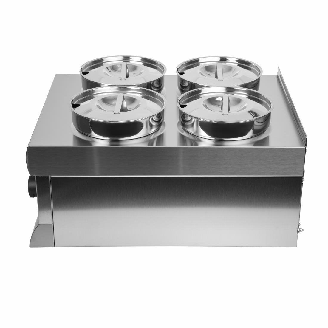 Bain-Marie 4 pots Lincat Silverlink 600 BS4W - FRANCE CHR