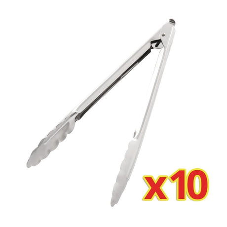 OFFRE GROS VOLUME Pinces de service Vogue 255mm x10 - FRANCE CHR