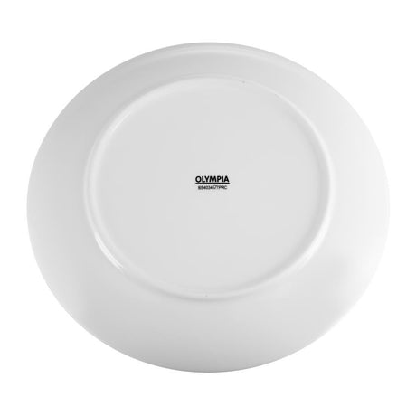 Assiettes plates rondes Olympia 250mm (Lot de 12) - FRANCE CHR