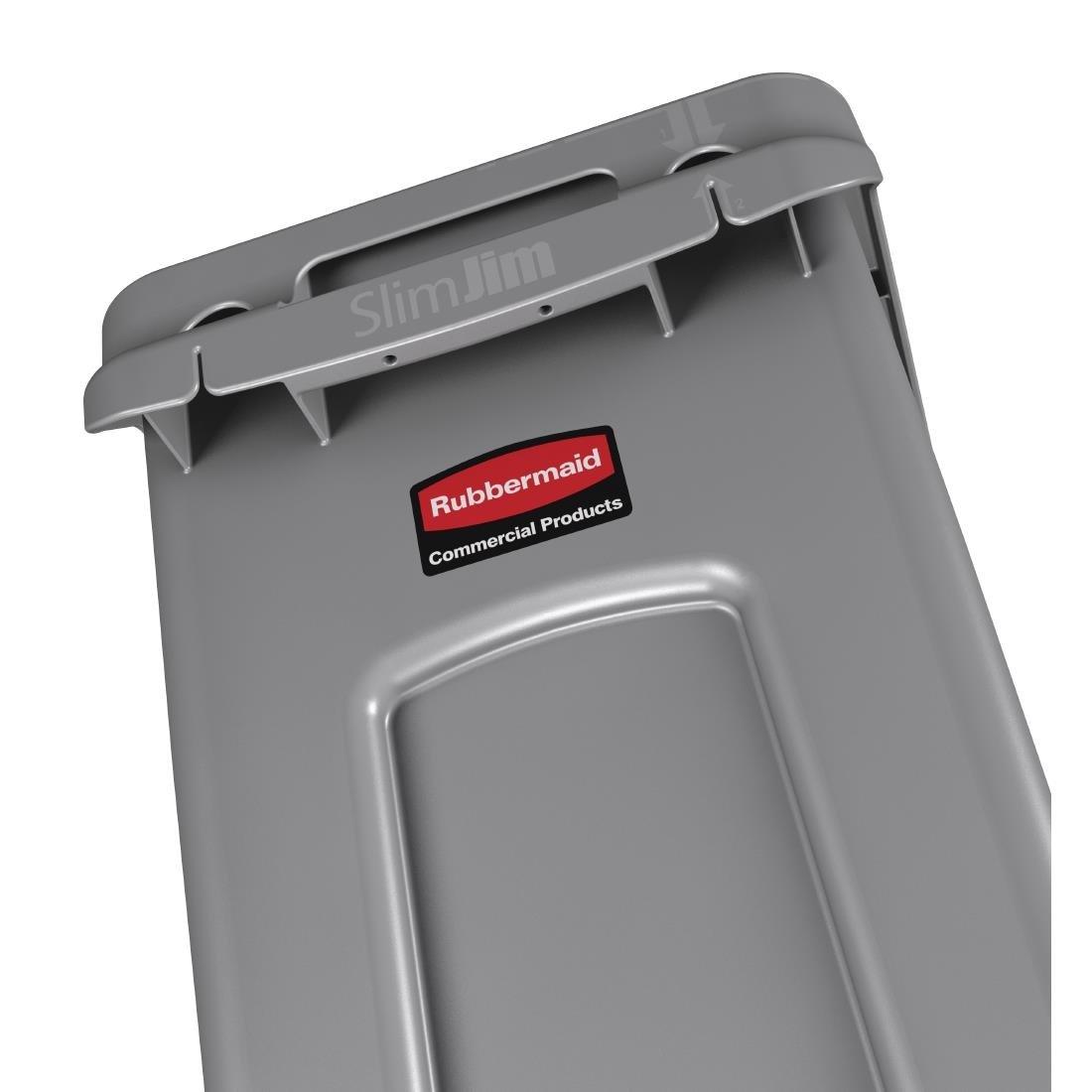 Collecteur Slim Jim Rubbermaid 60L - FRANCE CHR