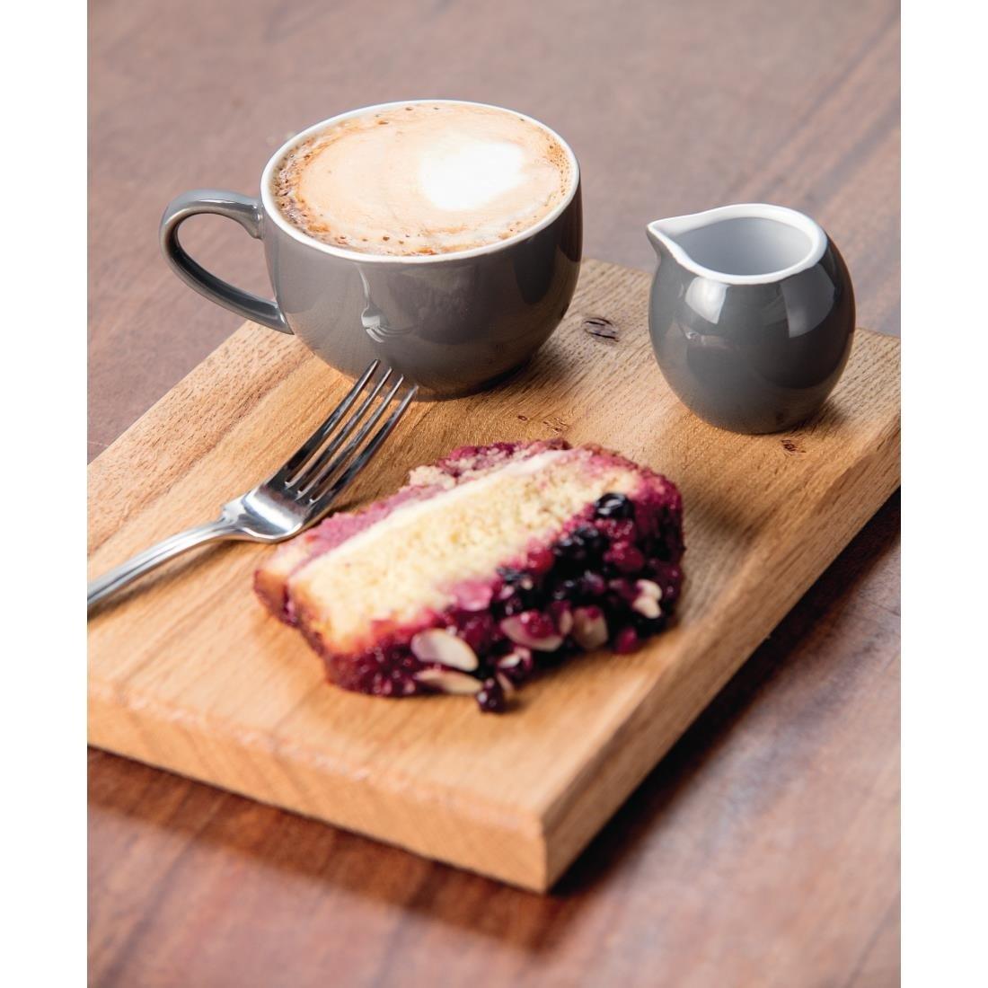 Tasses à cappuccino Olympia Café grises 340 ml (lot de 12) - FRANCE CHR