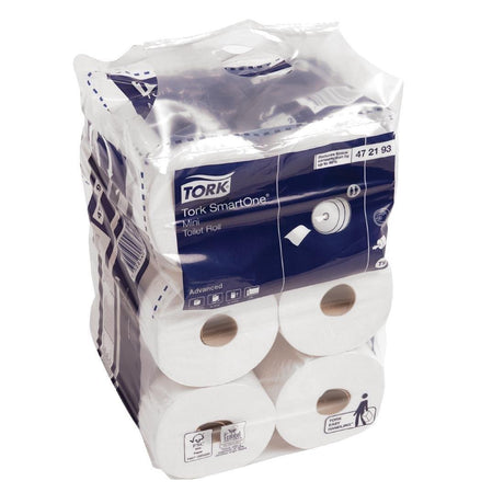 Mini rouleaux de papier toilette Smart One Tork (Lot de 12) - FRANCE CHR