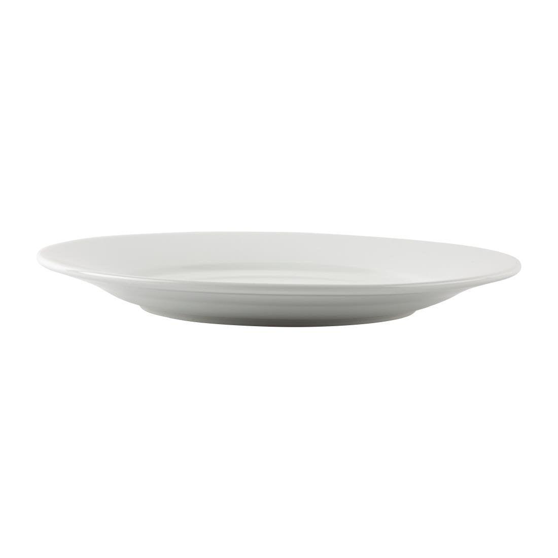 Assiettes à bord large Olympia Athena 254mm (Lot de 12) - FRANCE CHR