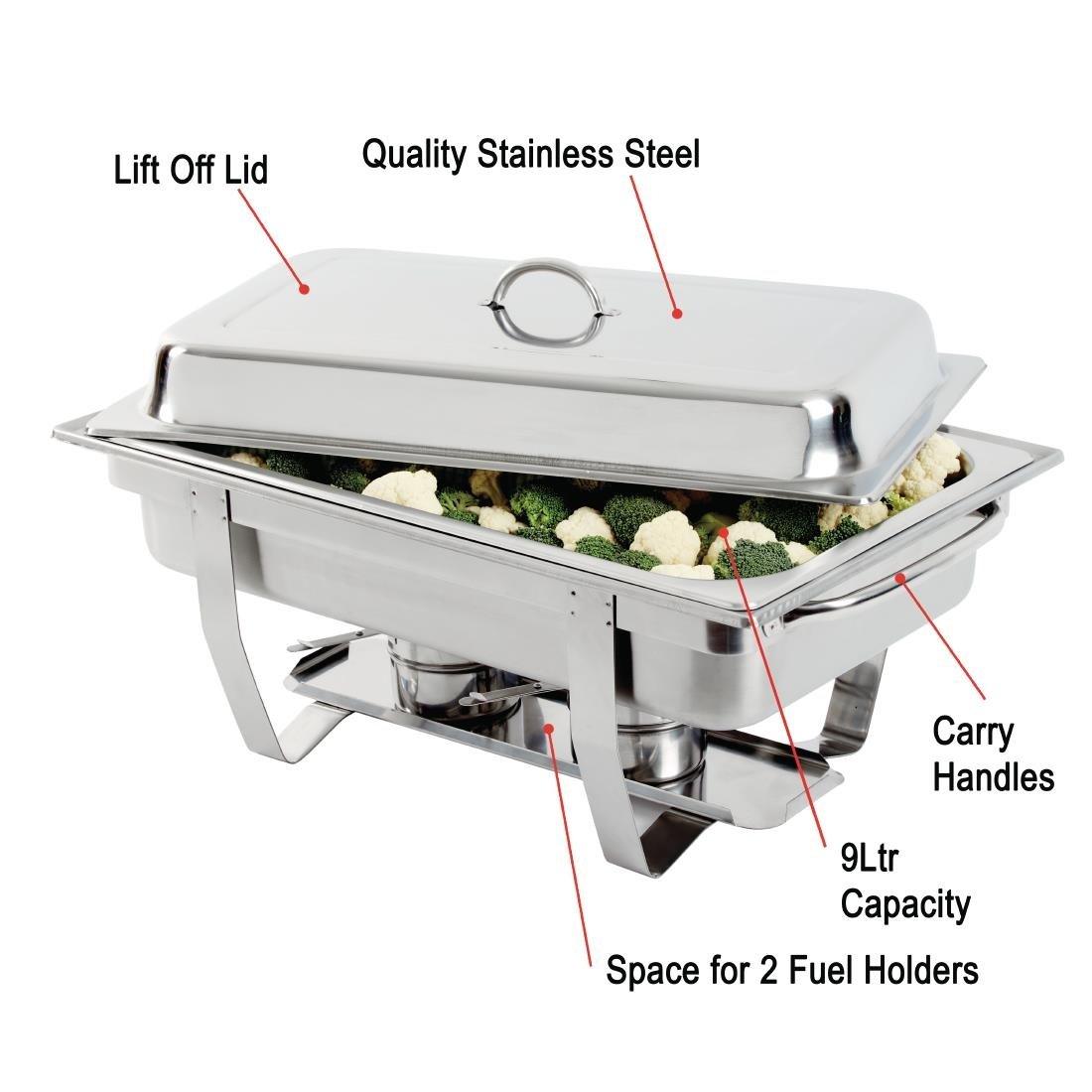 Chafing dish Milan Olympia GN 1/1 - 9 L - FRANCE CHR
