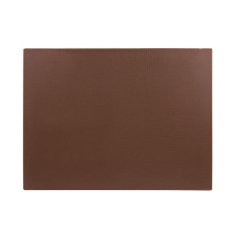 Grande planche à découper basse densité Hygiplas marron - FRANCE CHR