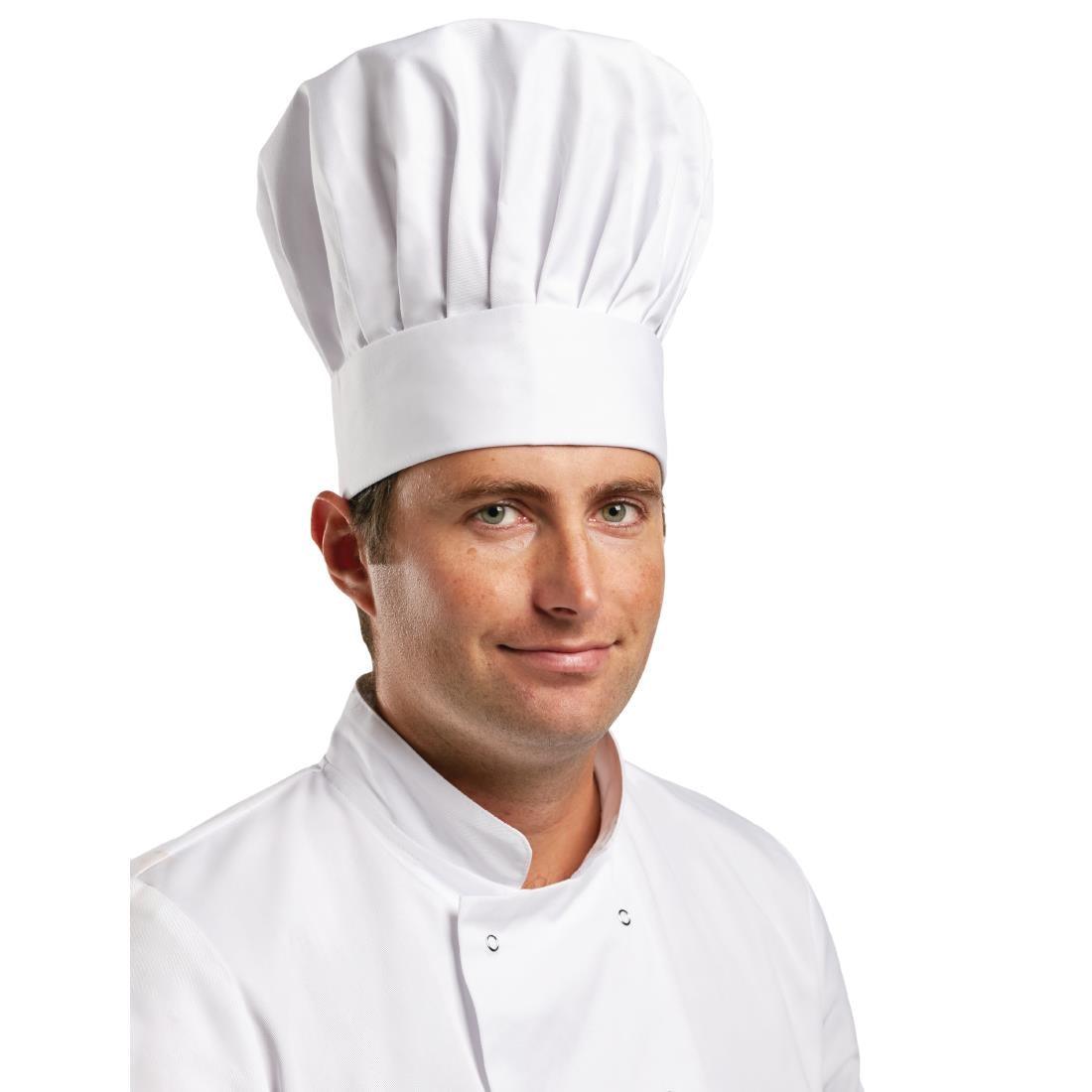 Toque de chef Whites Tallboy L - FRANCE CHR