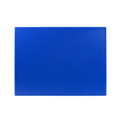 Grande planche à découper épaisse basse densité Hygiplas bleue - FRANCE CHR