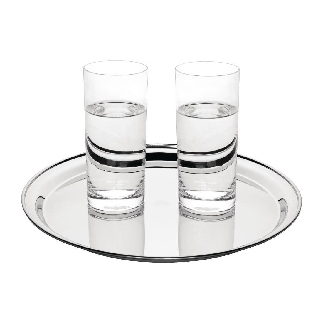 Plateau de service rond inox Olympia 305mm - FRANCE CHR