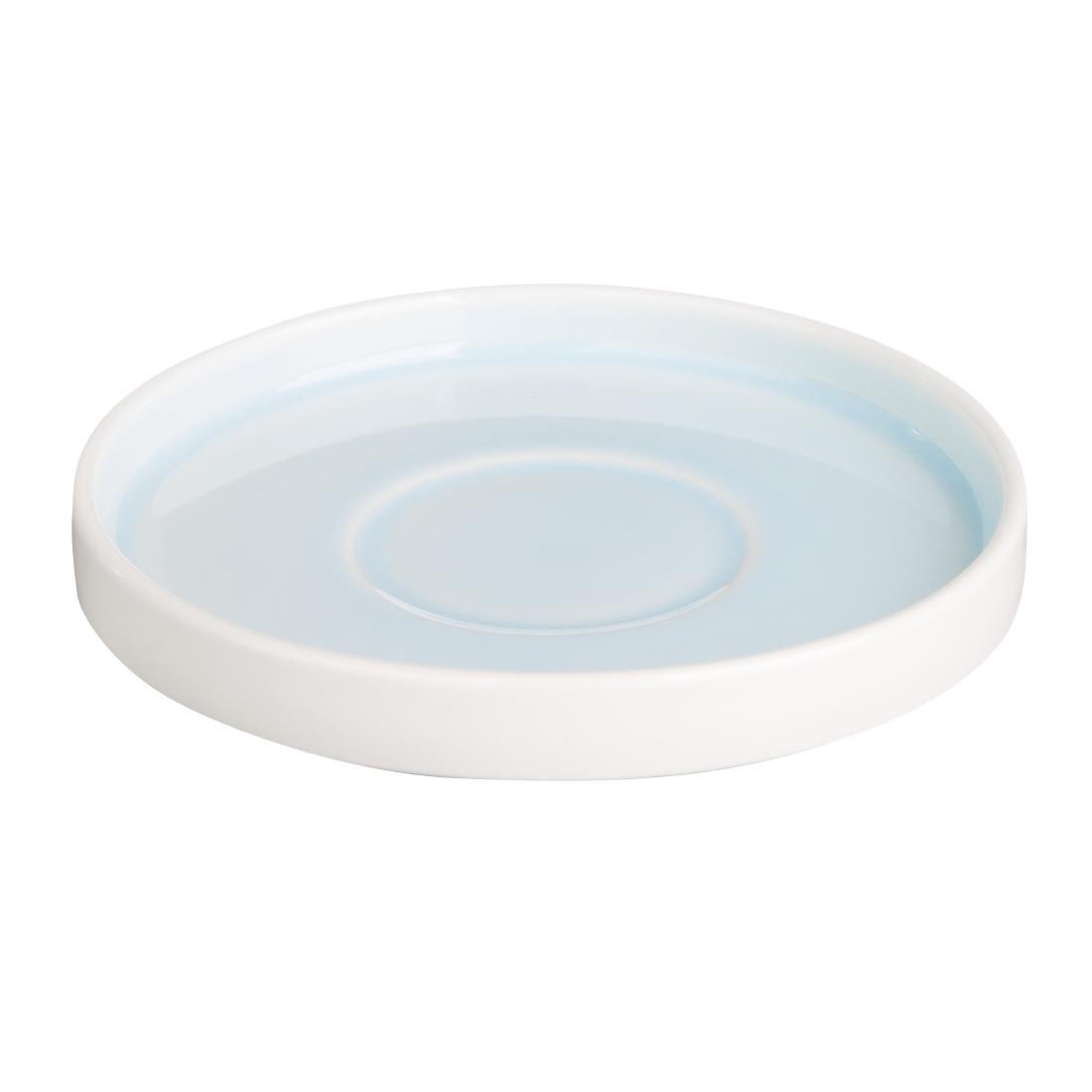Soucoupes Olympia Fondant bleues 152mm (lot de 6) - FRANCE CHR