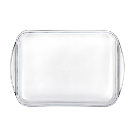 Plat à four rectangulaire en verre Pyrex 35 x 23 cm - FRANCE CHR