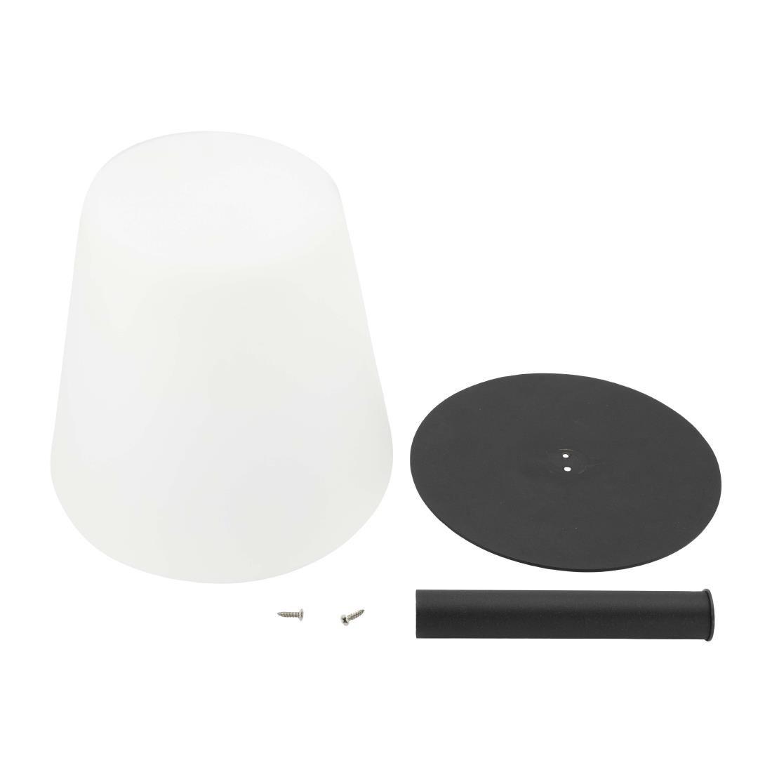 Lampe de table IP44 à LED dimmable avec 3 étiquettes ardoises Securit - FRANCE CHR