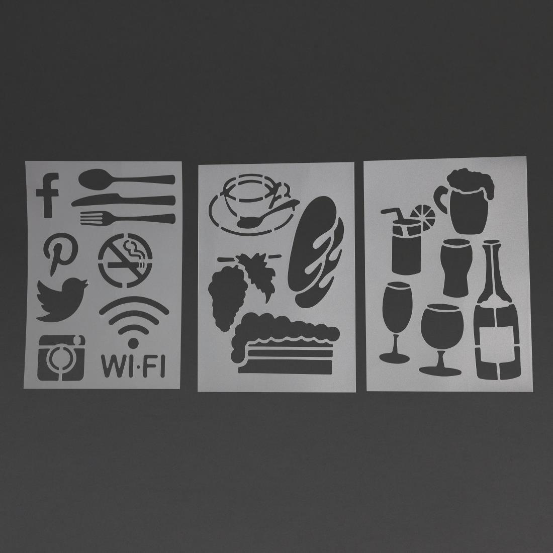 Kit de pochoirs - FRANCE CHR
