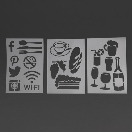 Kit de pochoirs - FRANCE CHR