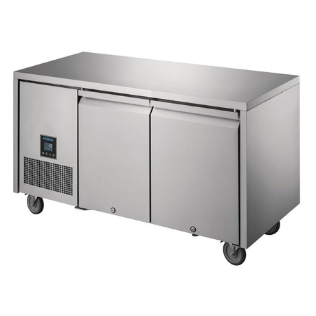 Table réfrigérée négative 2 portes Premium Polar Serie U 267L - FRANCE CHR