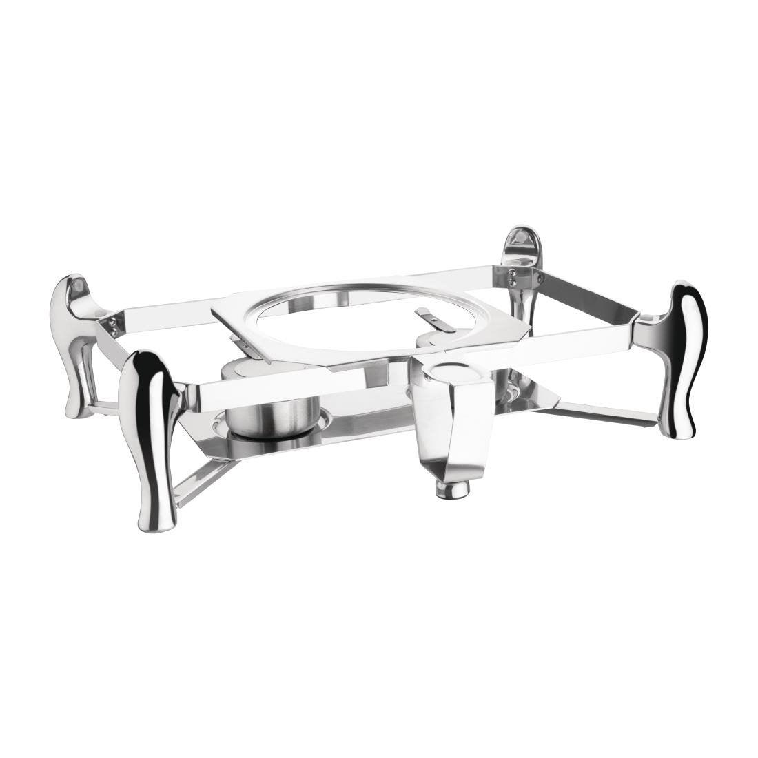 Ensemble chafing dish induction Olympia GN 1/1 avec support - FRANCE CHR