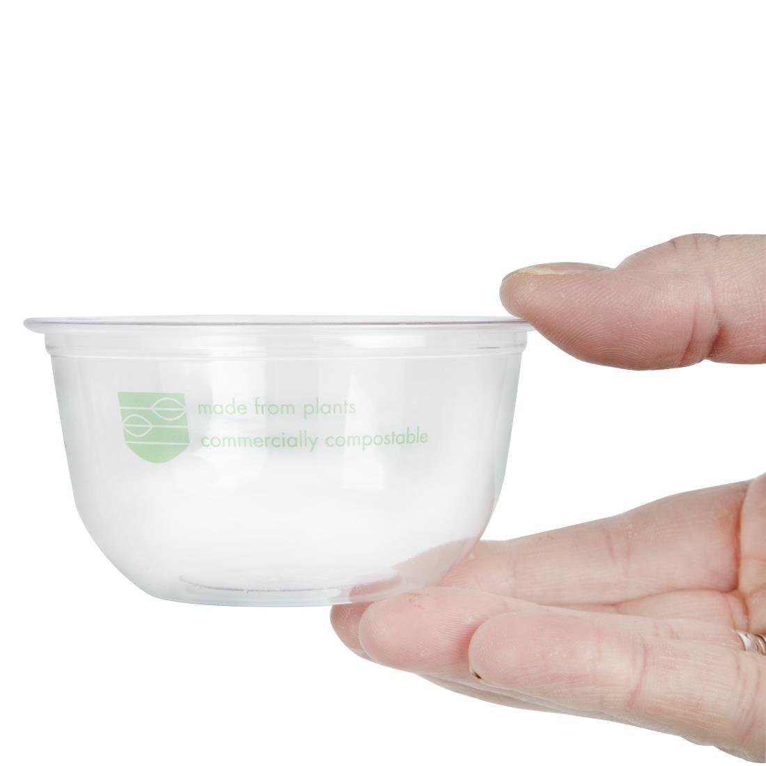 Pots Deli en PLA compostables série 96 Vegware 227ml (lot de 1000) - FRANCE CHR