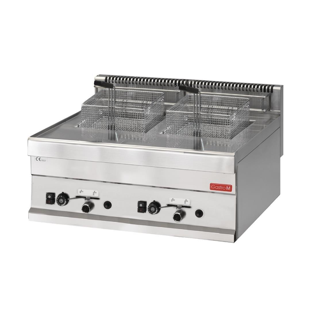 Friteuse gaz Gastro M 65/70 FRG 2x 8L - FRANCE CHR