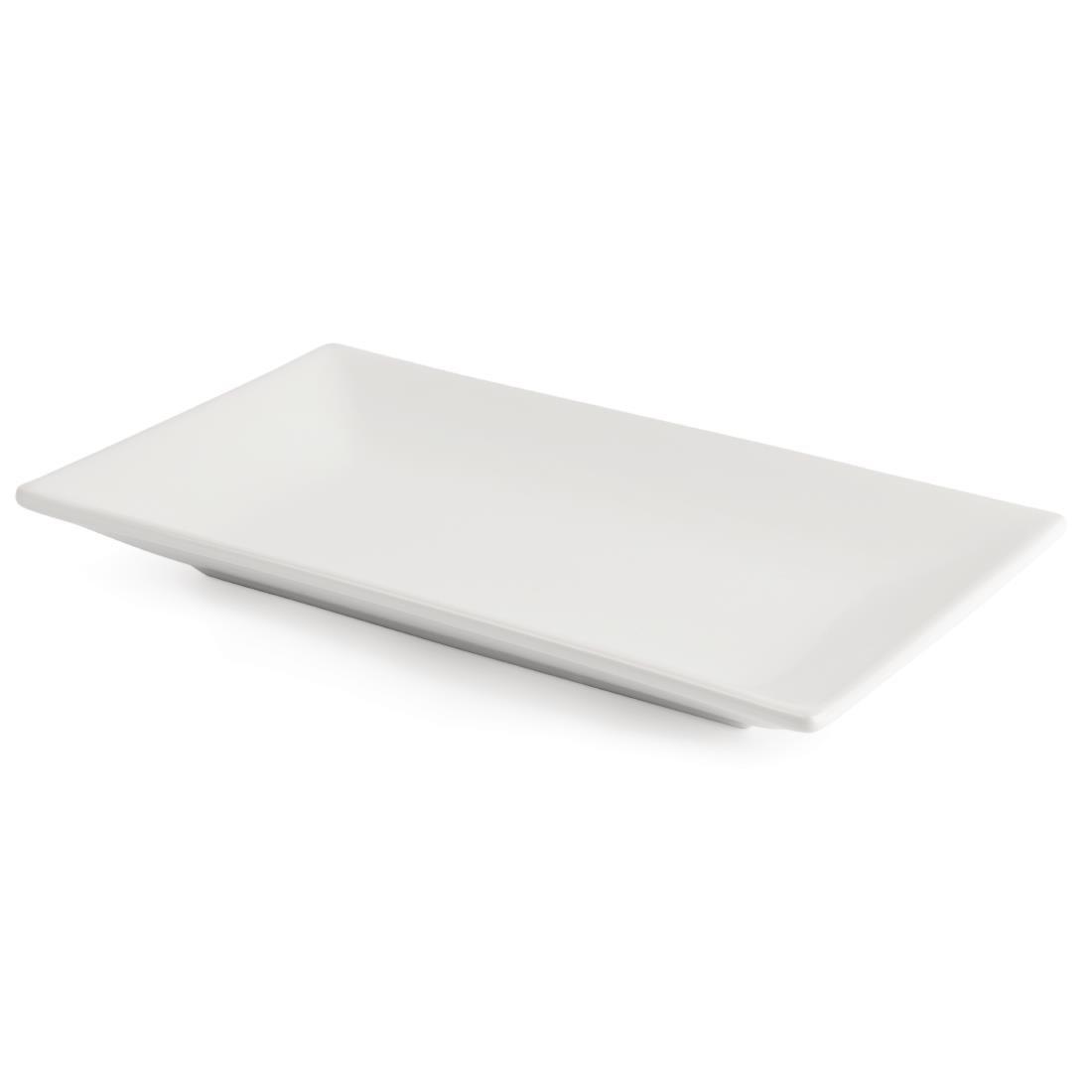 Plat rectangulaire de service 250 x 150mm Olympia (Lot de 4) - FRANCE CHR