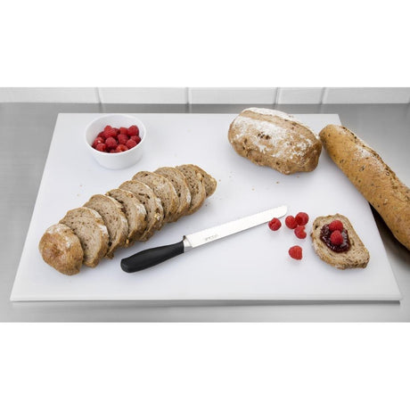 Grande planche à découper haute densité Hygiplas blanche - FRANCE CHR