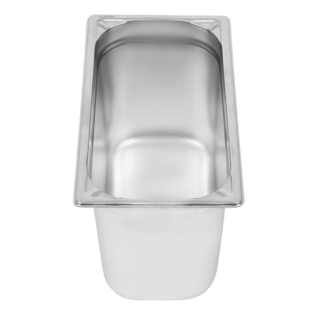 Bac inox 18/10 GN 1/3 Vogue 200mm - FRANCE CHR