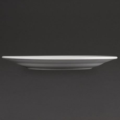 Assiettes à bord large Olympia Athena 254mm (Lot de 12) - FRANCE CHR