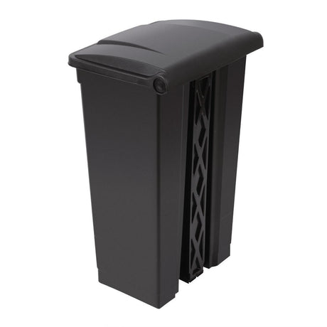 Poubelle de cuisine à pédale Jantex noire 87L - FRANCE CHR