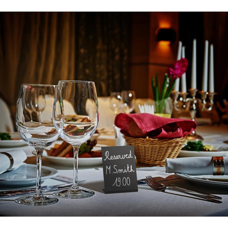 Etiquettes chevalet buffet A7 Securit (Lot de 5) - FRANCE CHR