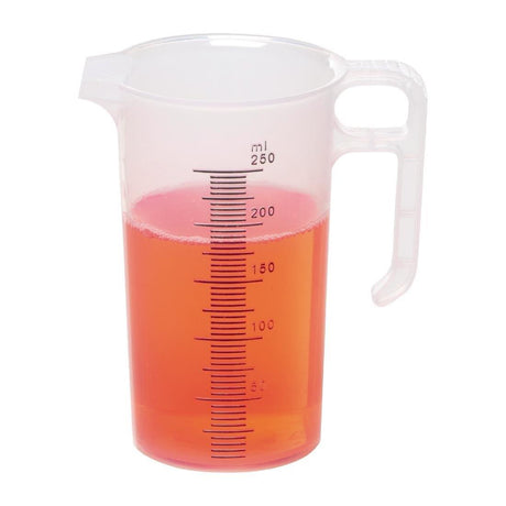 Pichet mesureur en polypropylène 250ml - FRANCE CHR