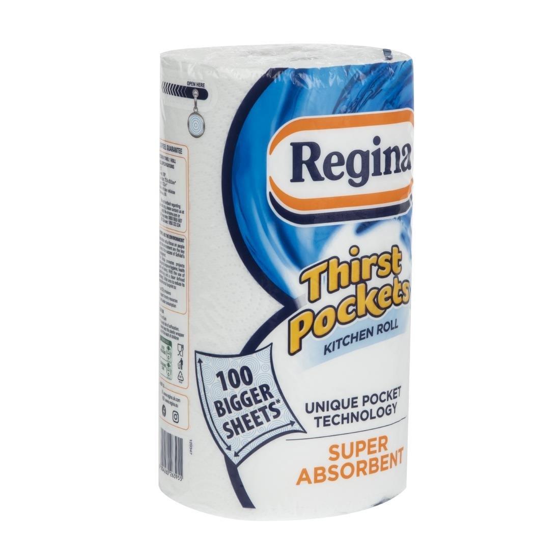Essuie-tout Regina Thirst pockets 100 feuilles (x6) - FRANCE CHR