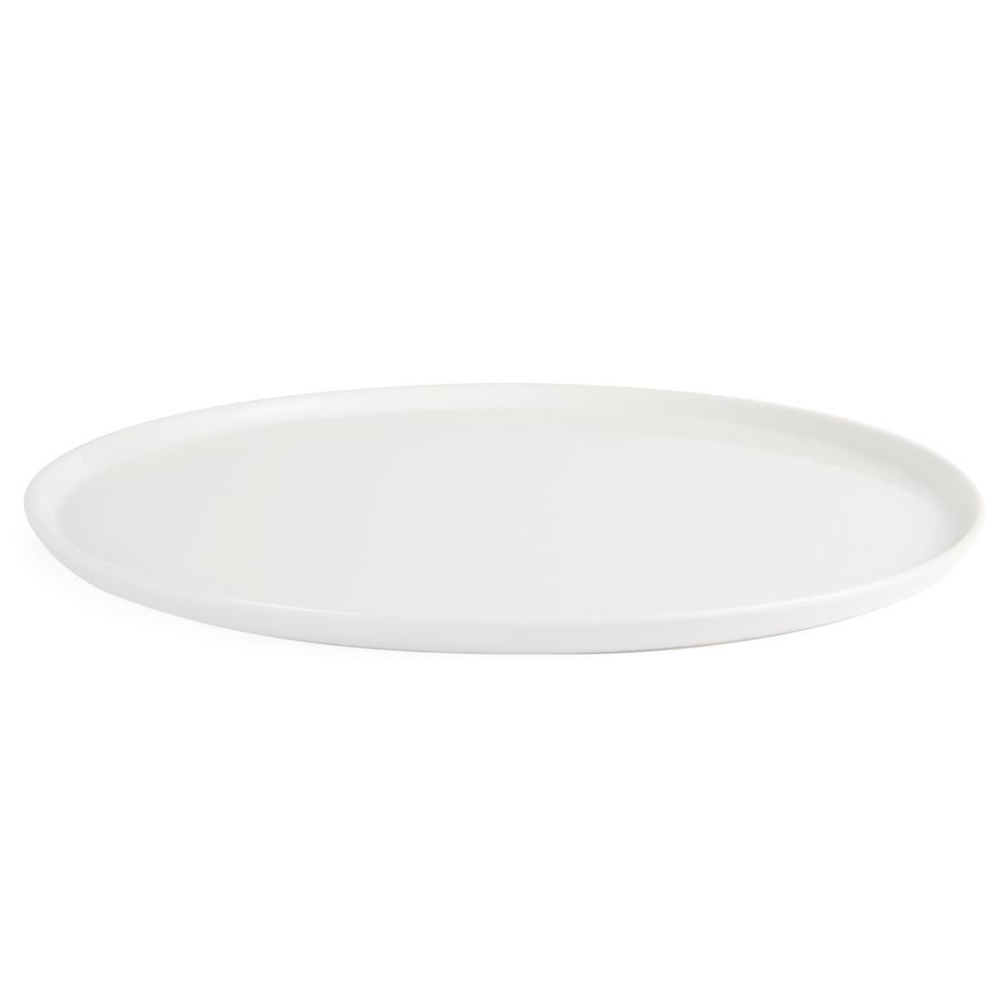 Assiettes à pizza Olympia Whiteware 330mm (Lot de 4) - FRANCE CHR