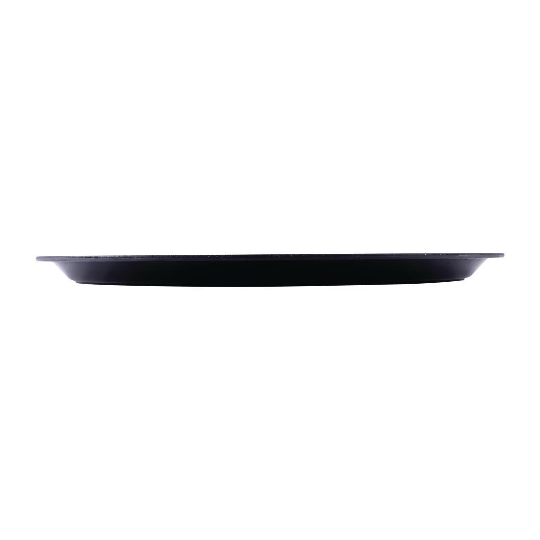 Plateau antidérapant Roltex Blackline rond 310mm noir - FRANCE CHR