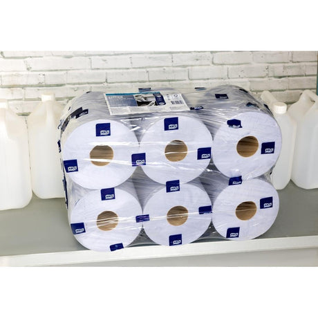Bobines bleues pour distributeur à dévidage central Tork (lot de 6) - FRANCE CHR