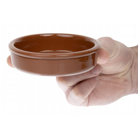 Plats à tapas en terre cuite 100 mm (lot de 24) - FRANCE CHR