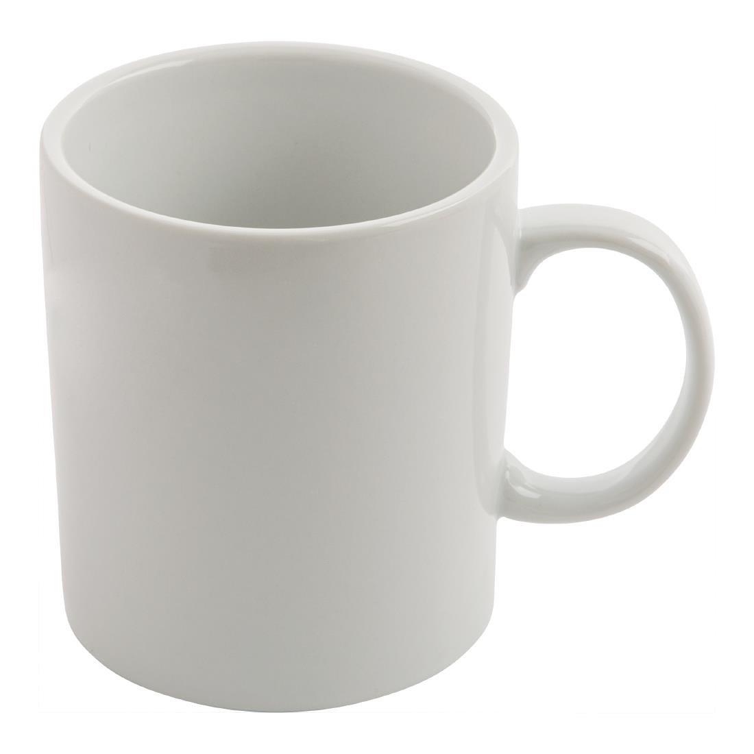 Grand mug blanc Olympia 483ml (Lot de 12) - FRANCE CHR