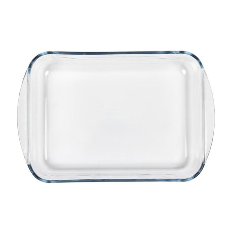 Plat à four rectangulaire en verre Pyrex 35 x 23 cm - FRANCE CHR