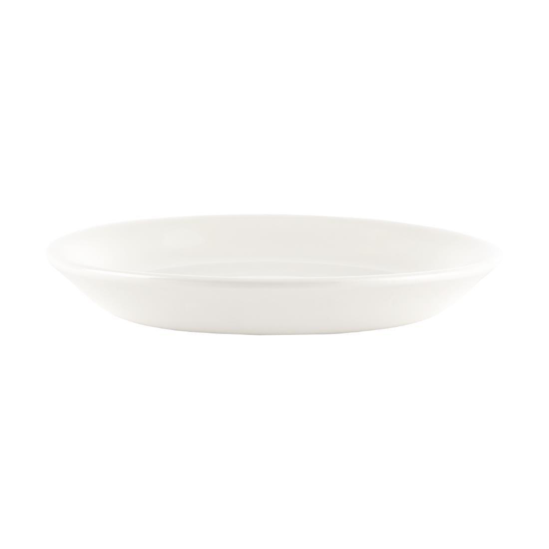 Soucoupes Churchill Whiteware 137mm (lot de 24) - FRANCE CHR