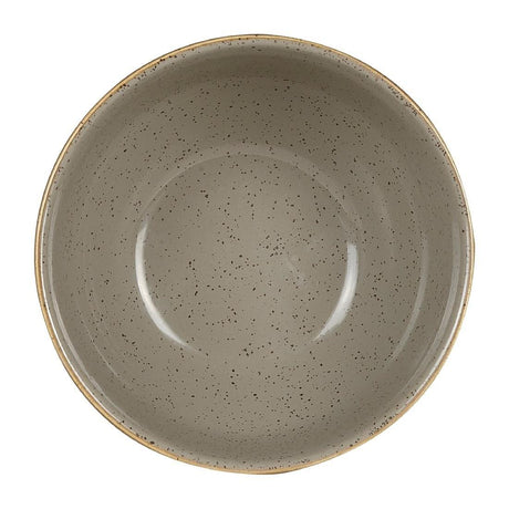 Bols à soupe ronds Churchill Stonecast gris 132mm (lot de 12) - FRANCE CHR