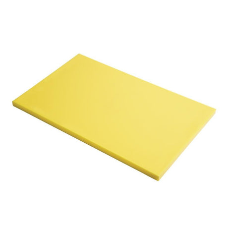 Planche à découper GN1/1 en polyéthylène haute densité Gastro M jaune - FRANCE CHR