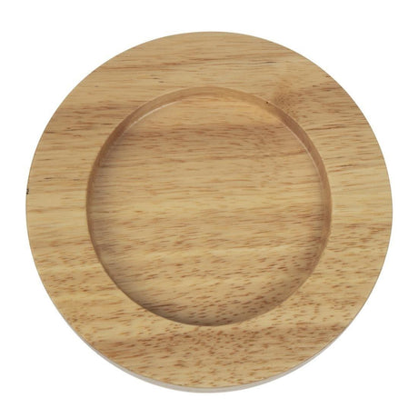 Support en bois clair pour mini cocotte Y259 et mini poêle GJ553 Olympia - FRANCE CHR