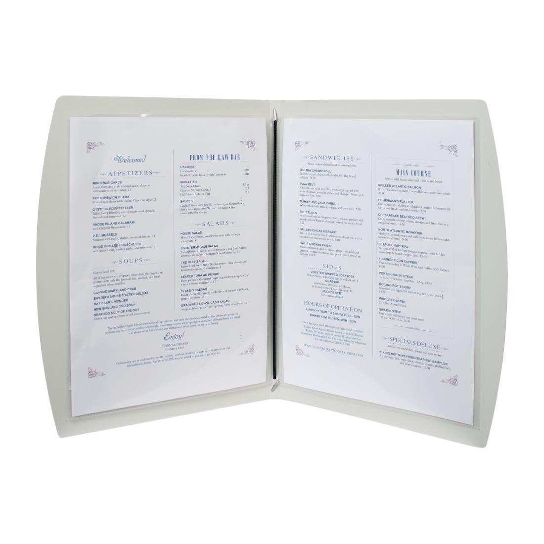 Protège-menu noir Rio Securit A4 - FRANCE CHR