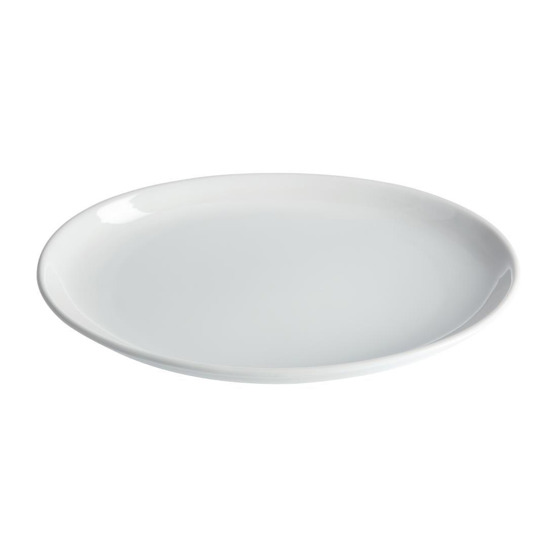 Assiettes creuses ovales Olympia 365 x 235mm (Lot de 2) - FRANCE CHR